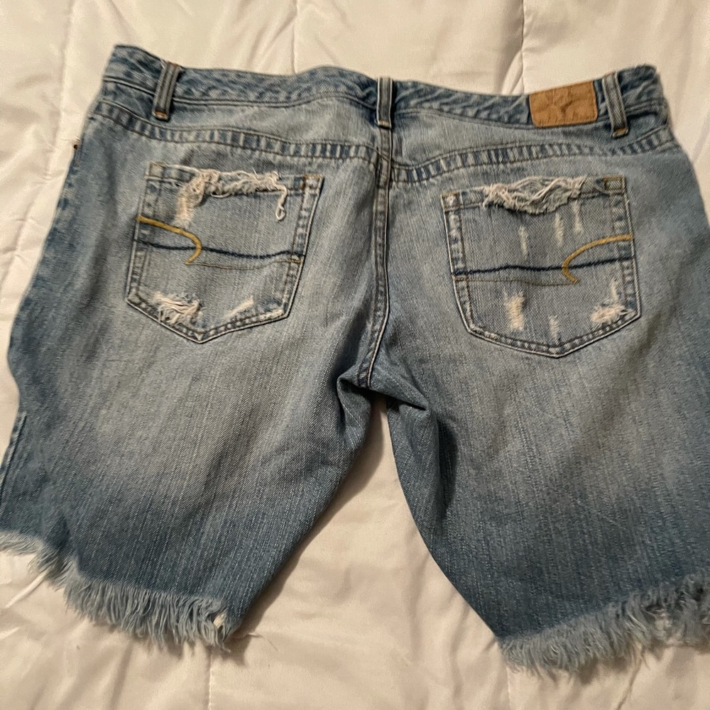 American Eagle jean shorts size 14
